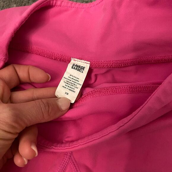 Savage Barbell Hot Pink CrossFit Shorts, SZ XS - Picture 3 of 3
